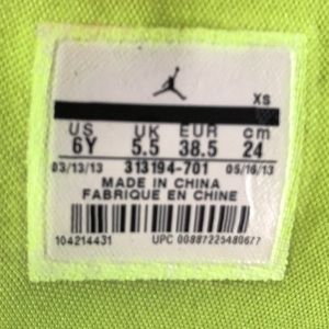 Jordan Shoes - Jordan Flight Neon Velcro Slides 2013 Jordan Shoes - Jordan Flight Neon Velcro Slides 2013